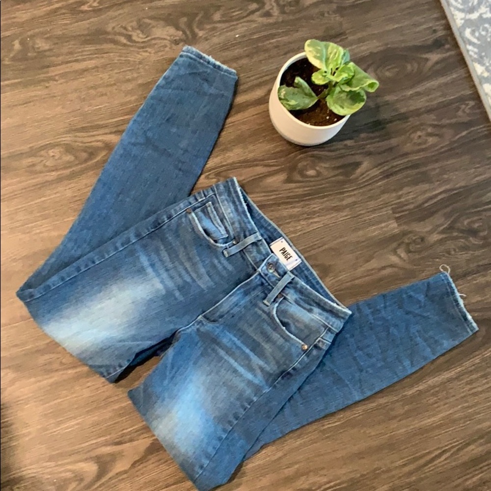 Paige Hoxton Ankle Skinny Jeans